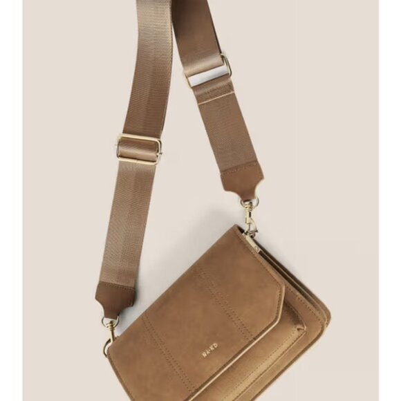 Na-kd Faux Suede Crossbody Bag - Picture 3 of 4